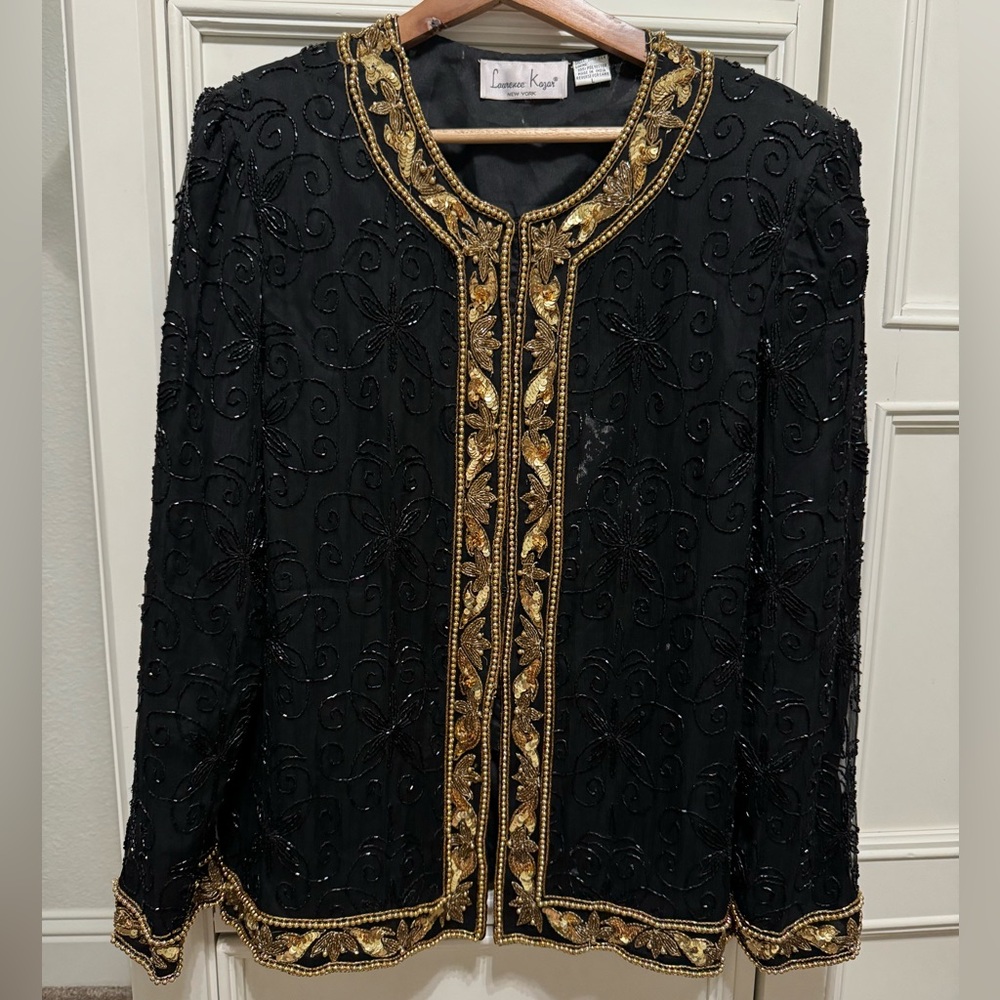 Laurence Kazar Vintage Beaded Jacket
